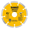 DeWalt XP 4-1/2 in. D X 5/8 in. Diamond Tuck Point Cut-Off Blade 1 pc