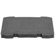 DeWalt ToughSystem 12.5 in. W X 1.5 in. H Shallow Interlocking Organizer Foam Black