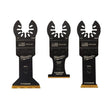 Milwaukee Universal Fit Open-Lok Carbide Multi-Tool Oscillating Blade Set Extreme Metal 3 pk