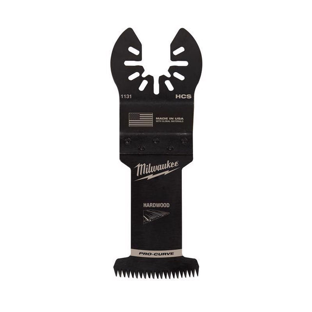 Milwaukee Universal Fit Open-Lok 1-3/8 in. L X 1-3/8 in. W High Carbon Steel Japanese Blade Hardwood