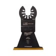 Milwaukee Universal Fit Open-Lok 2-1/2 in. W Bi-Metal Multi-Tool Oscillating Blade Multi-Material 1