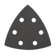 Milwaukee 3-1/2 in. Silicon Carbide 180 Grit Triangular Sanding Paper 6 pk