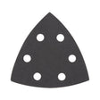 Milwaukee Open-Lok 240 in. X 3-1/2 in. L Silicon Carbide Triangular Sanding Paper 6 pk