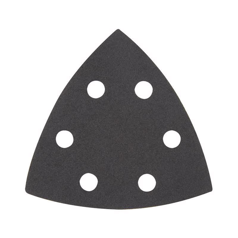 Milwaukee Open-Lok 240 in. X 3-1/2 in. L Silicon Carbide Triangular Sanding Paper 6 pk