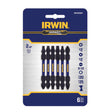 Irwin Impact Performance Series 2-1/2 in. L Impact Double-Ended Screwdriver Bit Set Steel 6 pk