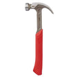 Milwaukee 20 oz Smooth Face Claw Hammer 14 in. Rubber Handle