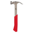 Milwaukee 16 oz Smooth Face Hybrid Claw Hammer 13 in. Fiberglass Handle