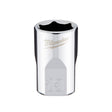 Milwaukee 13 mm X 3/8 in. drive Metric 6 Point Standard Socket 1 pc