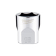 Milwaukee 18 mm X 3/8 in. drive Metric 6 Point Standard Socket 1 pc