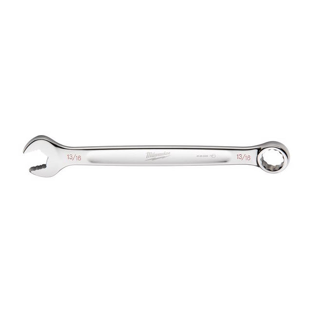 Milwaukee Max Bite 13/16 in. 6 and 12 Point SAE Combination Wrench 1.8 in. L 1 pc