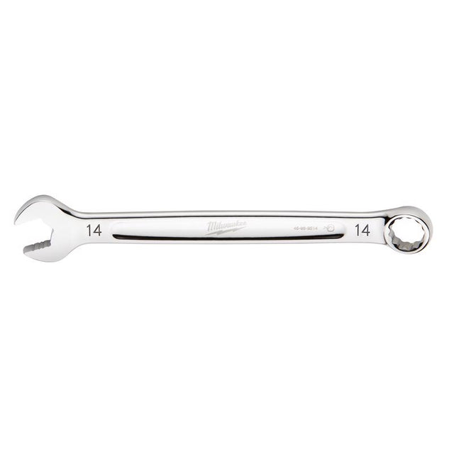 Milwaukee Max Bite 14 mm 6 and 12 Point Metric Combination Wrench 1.25 in. L 1 pc