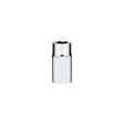 Milwaukee 12 mm X 1/2 in. drive Metric 6 Point Standard Socket 1 pc