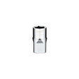 Milwaukee 14 mm X 1/2 in. drive Metric 6 Point Standard Socket 1 pc