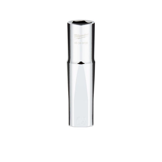 Milwaukee 14 mm X 1/2 in. drive Metric 6 Point Standard Deep Socket 1 pc