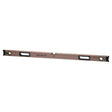 Spec Ops 48 in. Aluminum Box Beam Level with Bungee 3 vial