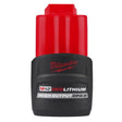 Milwaukee M12 RedLithium CP 2.5 Ah Lithium-Ion High Output High Capacity Battery Pack 1 pc