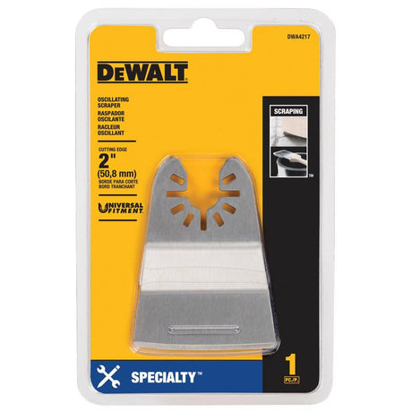 DeWalt Universal Fitment Steel Rigid Scraper Blade 1 pk