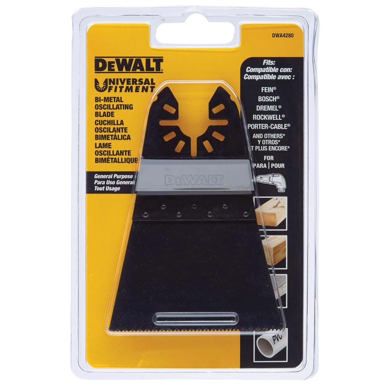 DeWalt Universal Fitment High Carbon Steel Open-Back Oscillating Blade 1 pk