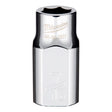 Milwaukee 7/16 in. X 1/2 in. drive SAE 6 Point Standard Socket 1 pc
