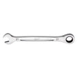 Milwaukee 21 mm X 21 mm 12 Point Metric Ratcheting Combination Wrench 11.1 in. L 1 pc