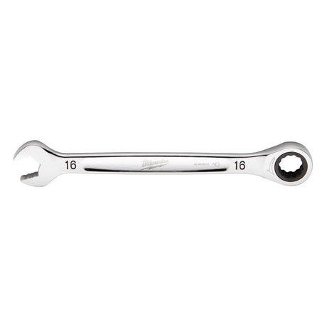 Milwaukee 16 mm X 16 mm 12 Point Metric Ratcheting Combination Wrench 8.58 in. L 1 pc