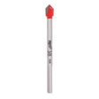 Milwaukee 3/8 in. X 3.75 in. L Carbide Tipped Glass/Tile Drill Bit 3-Flat Shank 1 pc