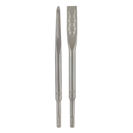 Milwaukee Sledge 10 in. L Forged Steel Chisel Bit SDS-Plus Shank 2 pc