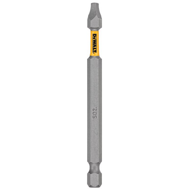 DeWalt Max Fit Square #2 X 3.5 in. L Screwdriver Bit Steel 1 pk
