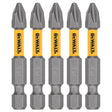DeWalt Max Fit Phillips #2 X 2 in. L Screwdriver Bit Set Steel 5 pk