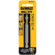 DeWalt Max Fit Square #1 X 3-1/2 in. L Screwdriver Bit S2 Tool Steel 1 pk