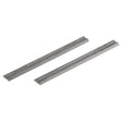 Milwaukee 2.2 in. L X .21 in. W Carbide Planer Blade Double-Edged 2 pk