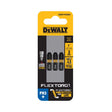 DeWalt FlexTorq Phillips #2 X 1 in. L Impact Driver Bit Set Steel 3 pc