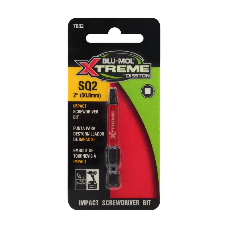 Blu-Mol Xtreme Torx 2 X 2 in. L Screwdriver Bit S2 Tool Steel 2 pc
