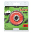 Gator 3 in. Coarse Knotted Wire Cup Brush Brass Coated Steel 12500 rpm 1 pc