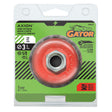 Gator 3 in. Coarse Crimped Wire Cup Brush Brass Coated Steel 12500 rpm 1 pc