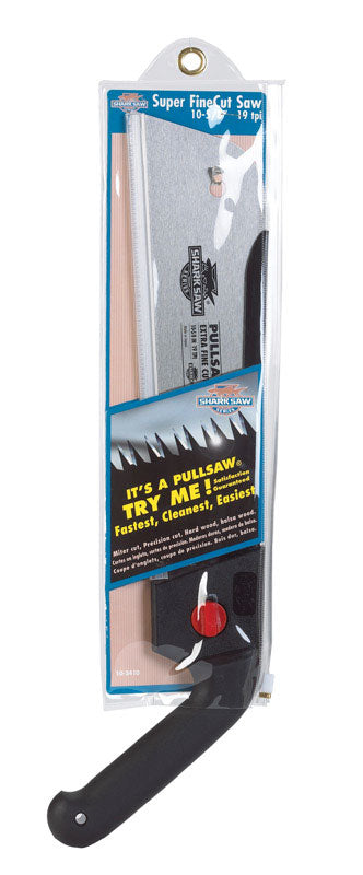 Shark Saw 10-5/8 in. High Carbon Steel Fine Cut Saw 19 TPI 1 pc