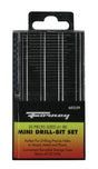 Forney High Speed Steel Mini Drill Bit Set Round Shank 20 pc