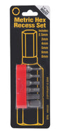 Best Way Tools Assorted 1/4 in. X 1 in. L Screwdriver Bit Carbon Steel 6 pc