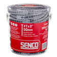 Senco DuraSpin No. 7 Sizes X 2 in. L Phillips Collated Drywall Screws 1000 pk
