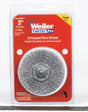 Weiler Vortec Pro 3 in. Crimped Wire Wheel Brush Carbon Steel 20000 rpm 1 pc