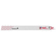 Milwaukee The Torch 12 in. Bi-Metal Reciprocating Saw Blade 18 TPI 5 pk