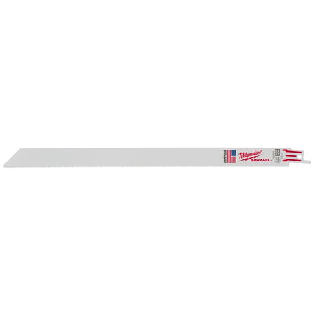 Milwaukee Sawzall 12 in. Bi-Metal Double Duty Upgrade Reciprocating Saw Blade 18 TPI 5 pk