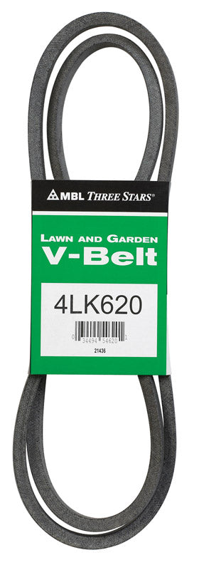 Mitsuboshi Super KB 4LK620 V-Belt 0.5 in. W X 62 in. L For Riding Mowers