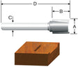 Vermont American 3/4 in. D X 3/4 x 25/32 in. X 1-1/2 in. L Carbide Tipped Hinge Mortise Router Bit