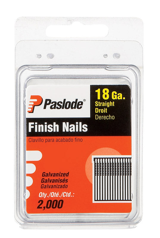 Paslode 2 in. L X 18 Ga. Straight Strip Galvanized Brad Nails 2,000 pk