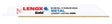 Lenox Gold 6 in. Bi-Metal Reciprocating Saw Blade 14 TPI 5 pk