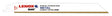 Lenox Gold 8 in. Bi-Metal Reciprocating Saw Blade 18 TPI 5 pk