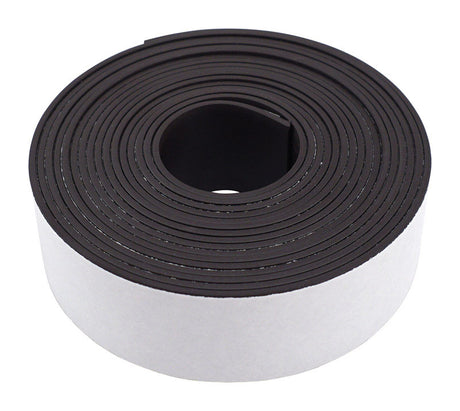 Magnet Source 1 in. W X 120 in. L Mounting Tape Black