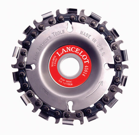 King Arthur's Tools 4 in. D X 5/8 in. Steel Chain Saw Type Cutting Wheel 14 teeth 1 pk