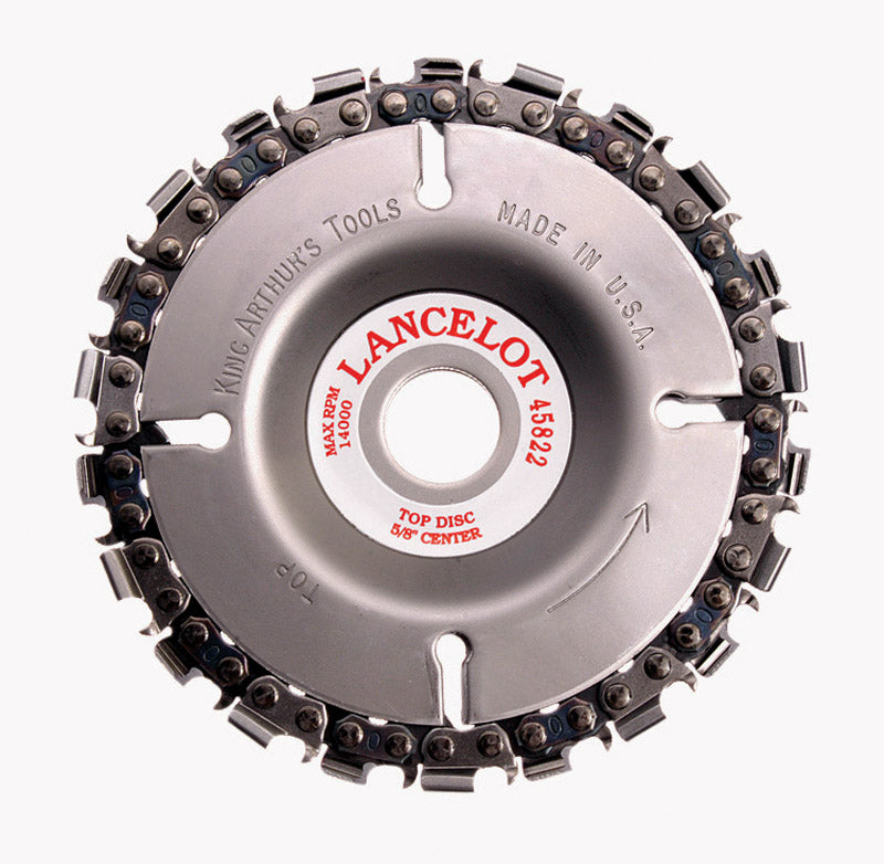 King Arthur's Tools 4 in. D X 5/8 in. Steel Chain Saw Type Cutting Wheel 22 teeth 1 pk